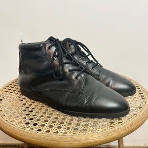 Vintage 80’s Partners black leather boots